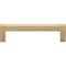 Elements 96 mm Center-to-Center Satin Bronze Square Stanton Cabinet Bar Pull 625-96SBZ - alternate 2